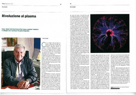 Rivoluzione al plasma. Come i plasmi del laboratorio di Bari hanno cambiato l'industria. A colloquio con il Professor Riccardo D'Agostino